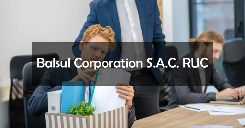 Balsul Corporation S.A.C. RUC