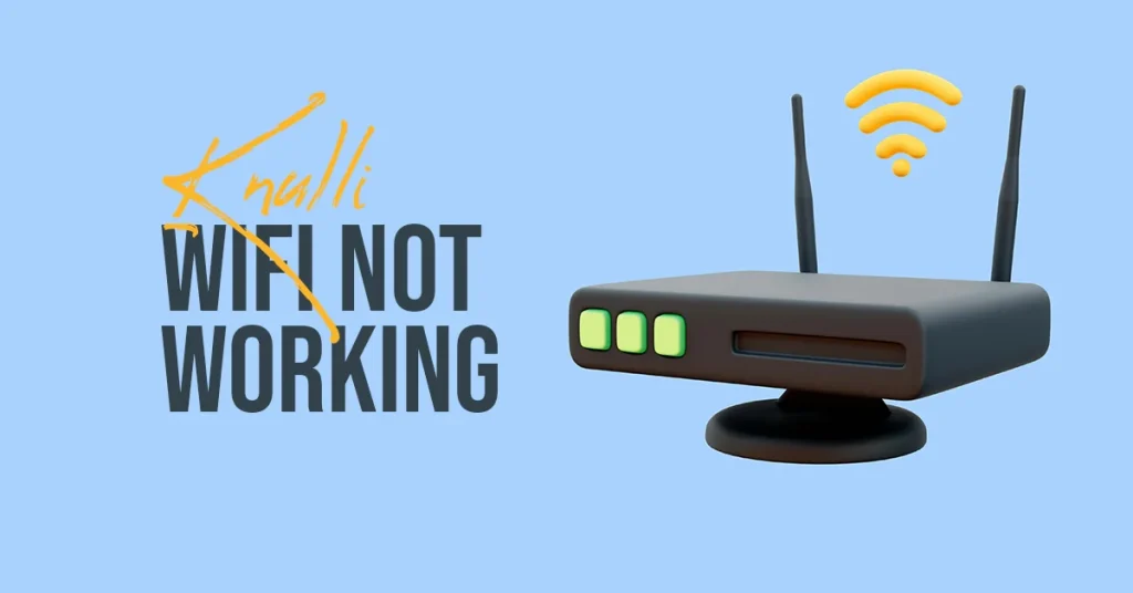knulli wifi not working