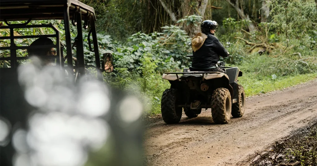 biking quads